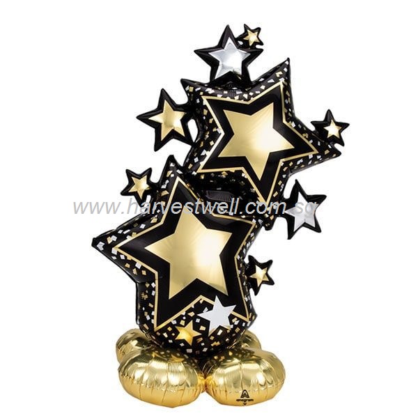Cheers Star Cluster Airloonz Decoration Balloon Set